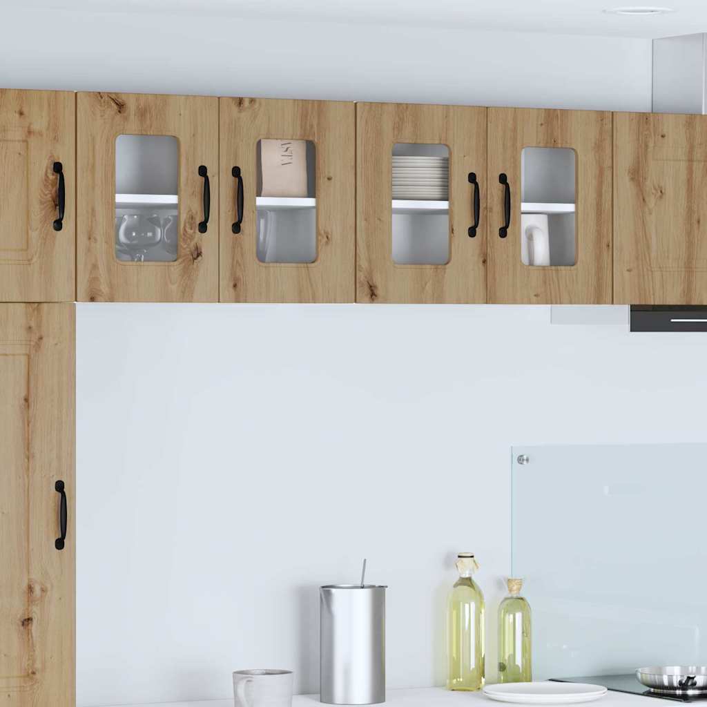 Kitchen Wall Cabinet with Shelf Artisan Oak 60 x 31 x 40 cm
